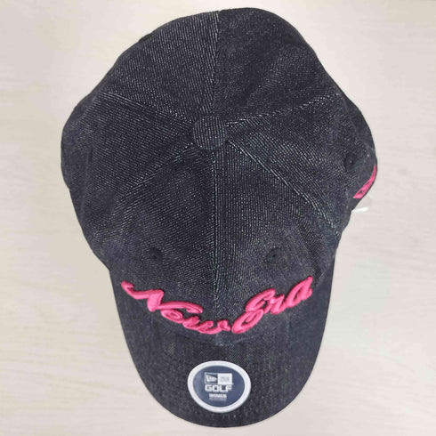 ニューエラ NEW ERA GOLF ロゴ刺繍 6パネル デニムキャップ レディース